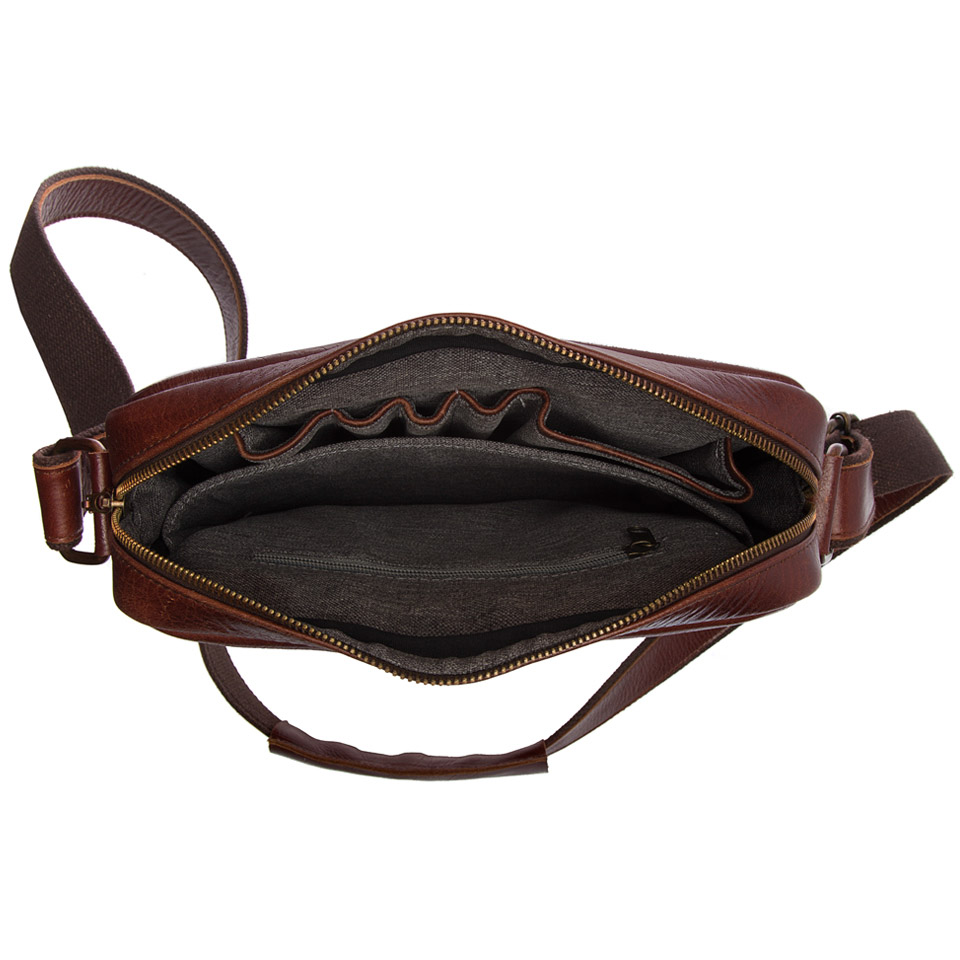 Bandolera Vintage Startup - Portafolios de piel. Bolsos para hombres.