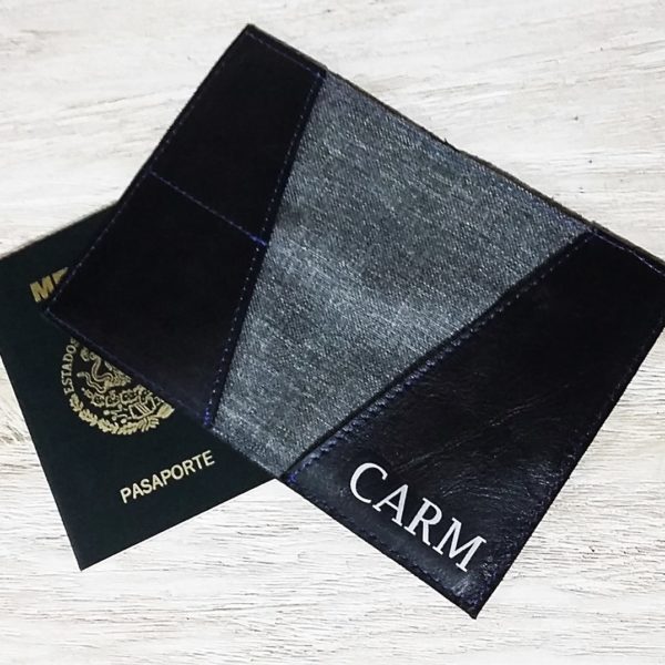 porta pasaportes personalizados de piel