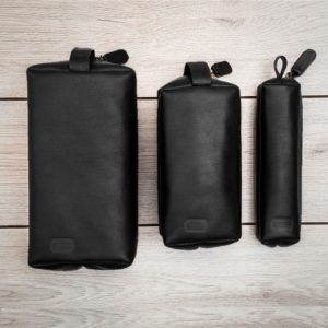 Neceser de piel para hombre