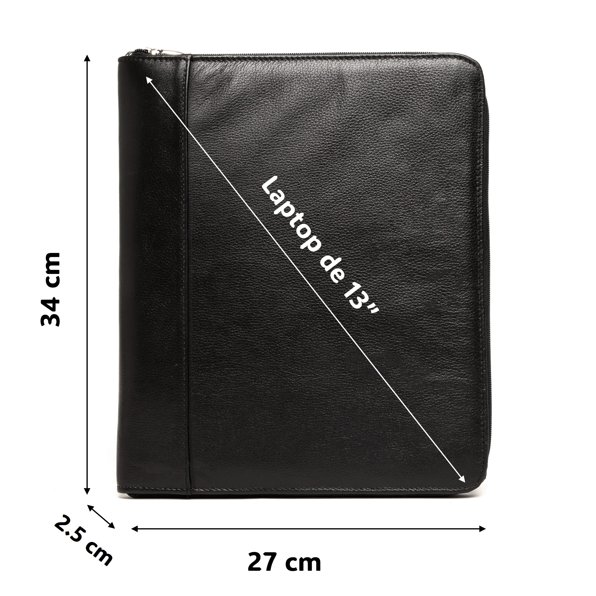 medidas carpeta de piel tamaño carta 936